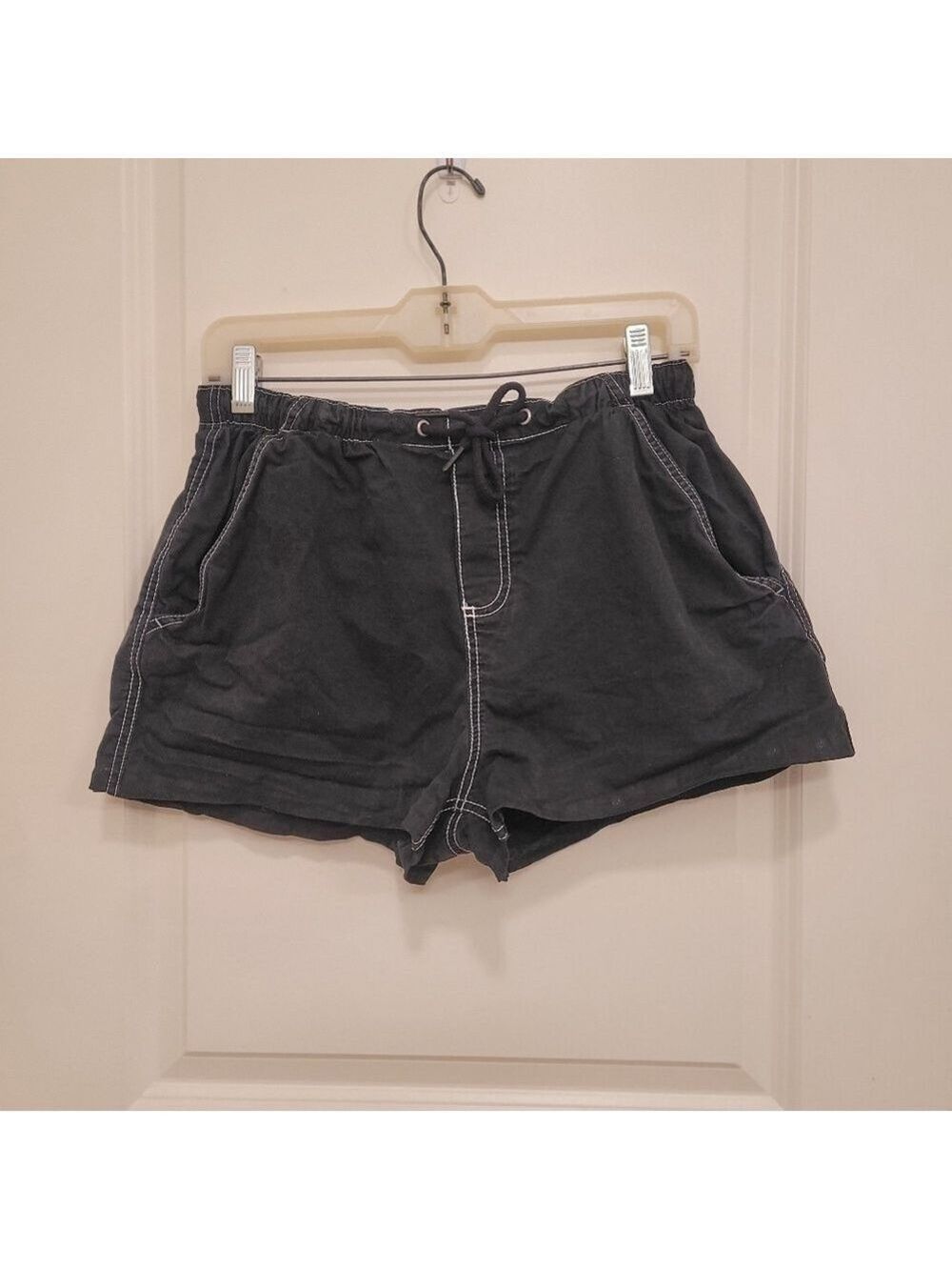 Garage Black Cargo Shorts Versatile Style Sz XS